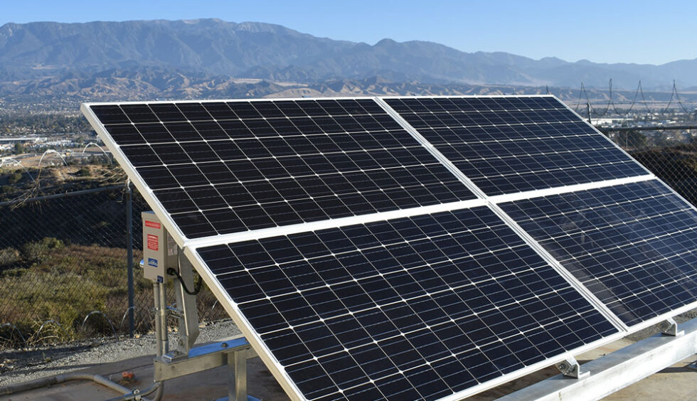 Off grid solar power for the Federal Aviation Administration by ISC