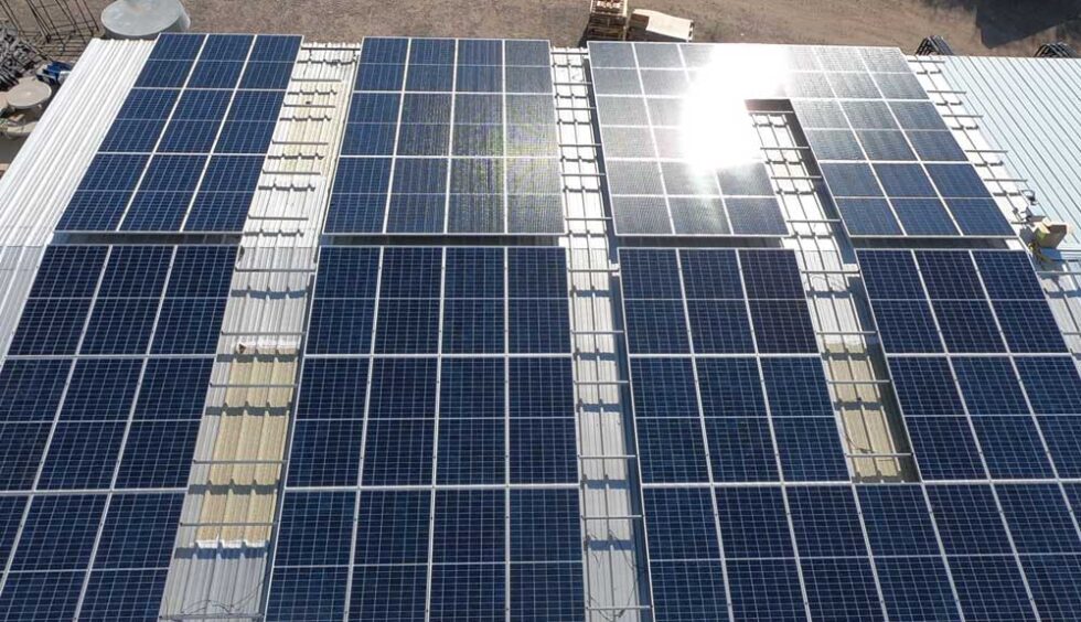 Vulture Mill solar site project by Industrial Solar Consulting