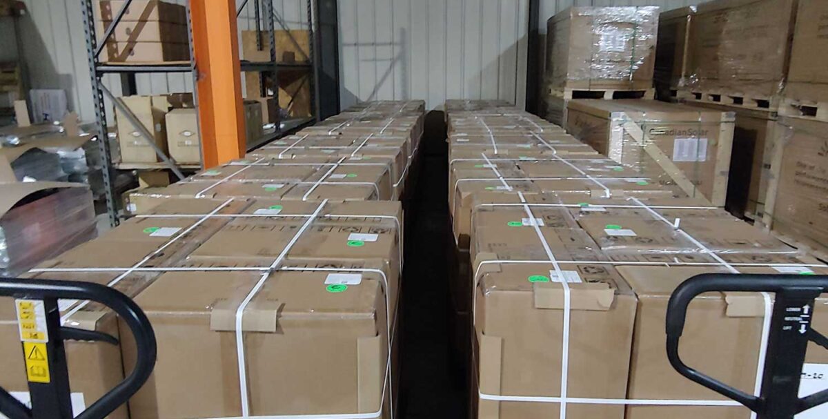 NTUA-cares4 A full warehouse of solar supplies
