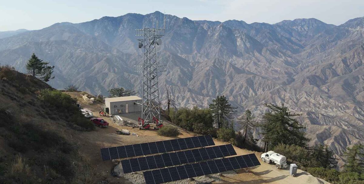 Pine Mountain solar installation by Industrial Solar Consulting (ISC)