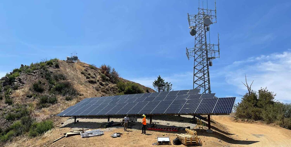 Prjct-PineMtn3 A complete solar installation by ISC at Pine Mountain
