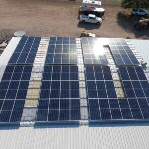 Vulture Mill solar site project by Industrial Solar Consulting